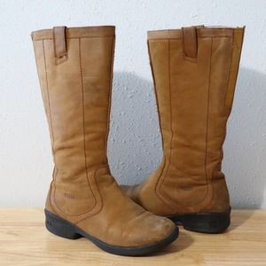 KEEN | Light Brown Tall Leather Boots Cognac Size 8.5